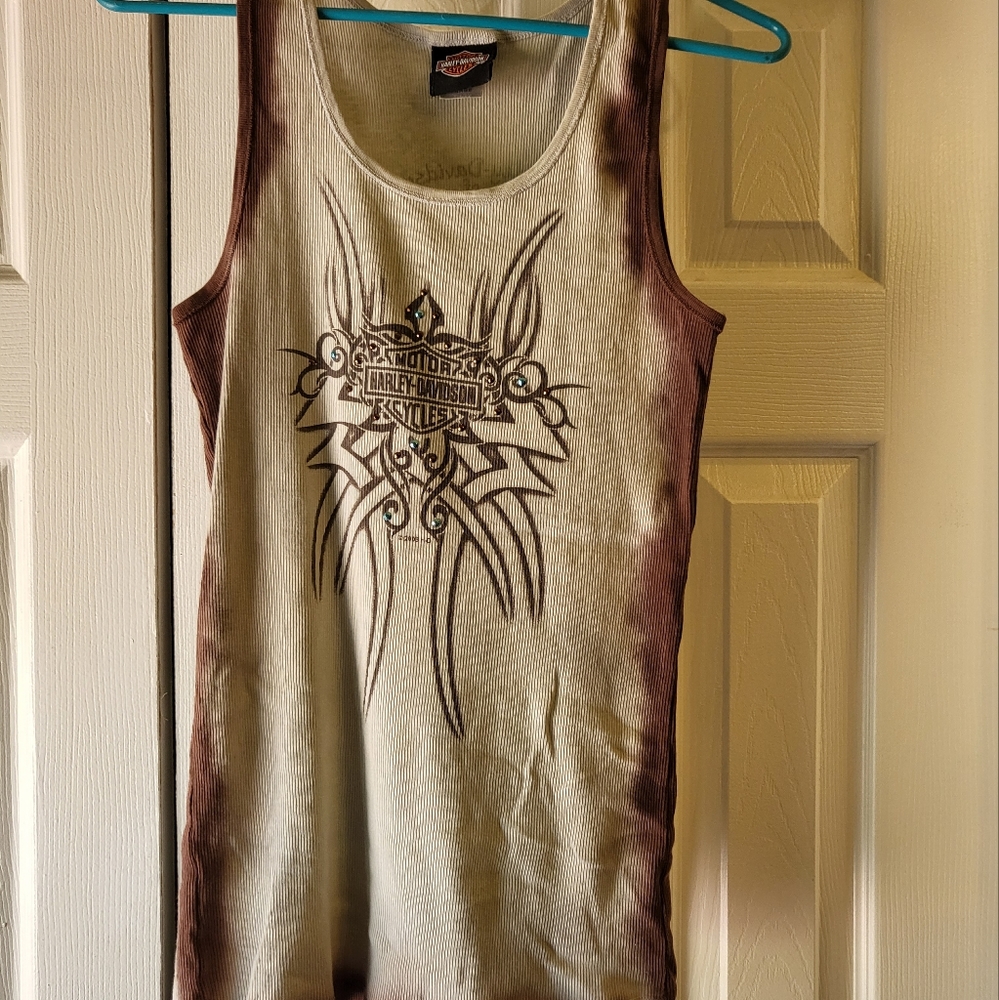 Harley Davidson tank top large
